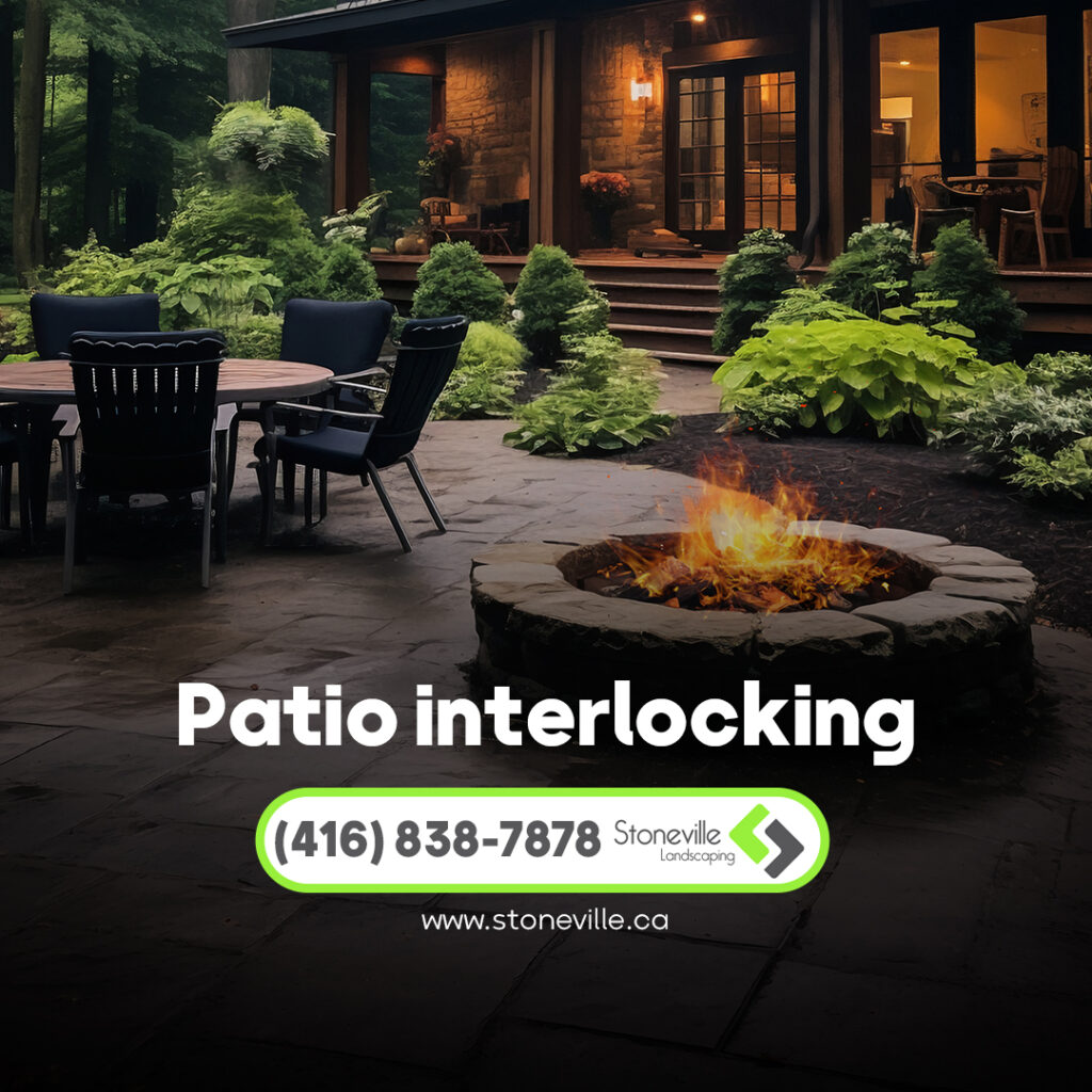 Patio interlocking